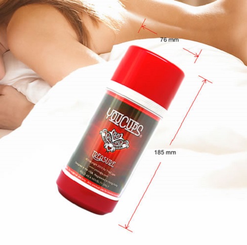 Thủ dâm nam với cốc Youcup Treasure siêu mềm mại an toàn