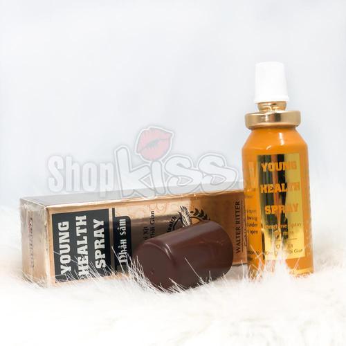 Chai xịt Young Health Spray Ginseng kéo dài quan hệ - Tự nhiên an toàn