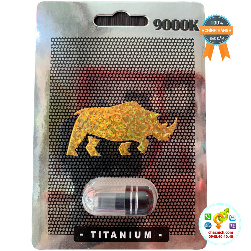 Viên uống Titanium 9000k giúp cương nhanh bền lâu hiệu quả