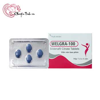 Welgra 100mg Ấn Độ tăng cường sinh lực nam cải thiện cương dương
