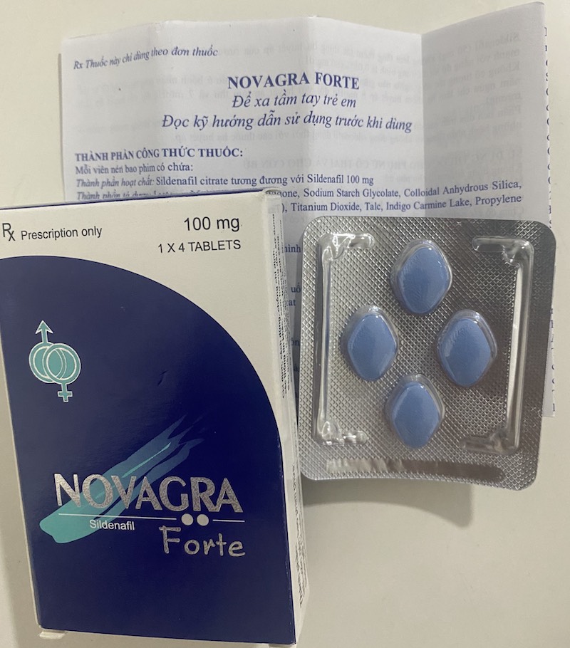 Novagra Forte 100mg cương dương chống xuất tinh sớm tăng sinh lý nam