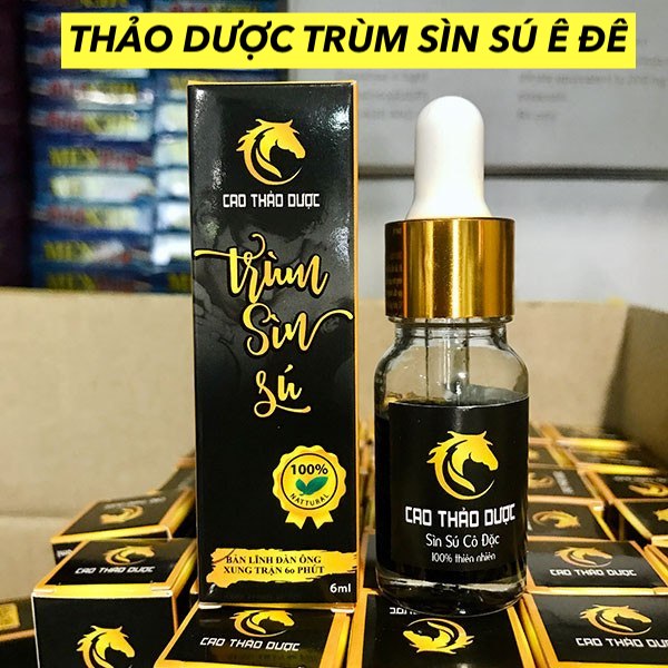 Trùm sìn sú xịt 10ml chính hãng cao thảo dược Ê Đê kéo dài QT
