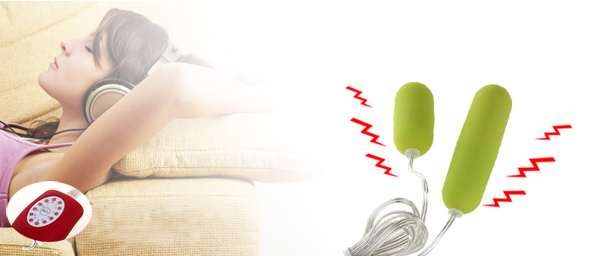 Trứng rung 2 đầu Loveaider cực khoái đa chế độ rung kích thích Trứng rung 2 đầu Loveaider cực khoái đa chế độ rung kích thích