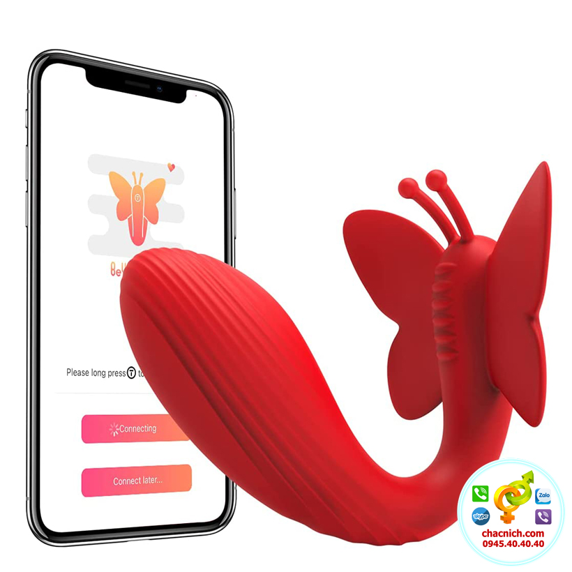 Máy rung cánh bướm Vanesia 11 chế độ rung điều khiển App dễ dùng Máy rung cánh bướm Vanesia 11 chế độ rung điều khiển App dễ dùng
