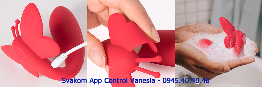 Máy rung cánh bướm Vanesia 11 chế độ rung điều khiển App dễ dùng Máy rung cánh bướm Vanesia 11 chế độ rung điều khiển App dễ dùng
