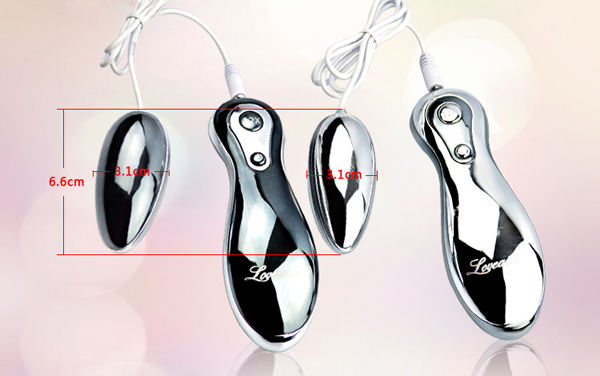 Trứng rung LoveAider giá rẻ mạ crom mát xa điểm G kích thích cực khoái