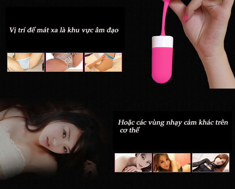 Trứng rung điểm G Sinmis Fairy 5 chế độ cực đã điều khiển từ xa