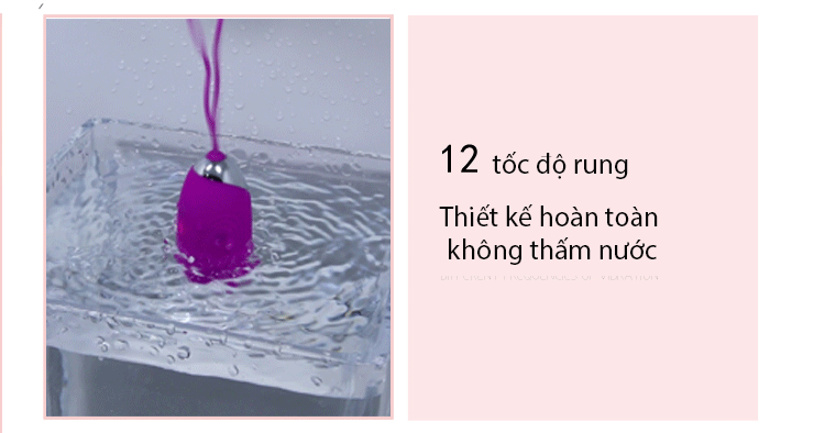 Trứng rung tình yêu đa chế độ kích thích điểm G cực mạnh, dễ dùng Trứng rung tình yêu đa chế độ kích thích điểm G cực mạnh, dễ dùng
