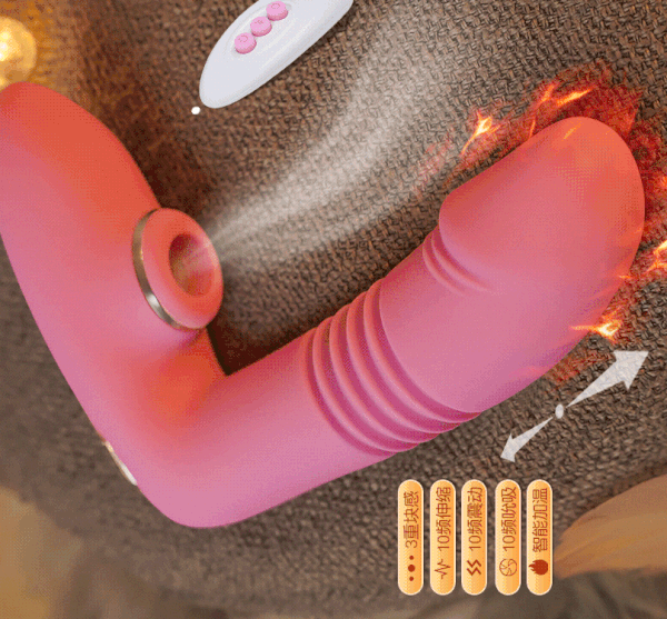 Dương Vật Giả Không Dây Rung Ấm Hút Thụt Sang Chảnh