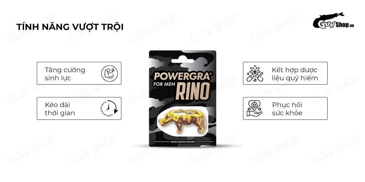 So sánh Viên uống phục hồi sinh lý kéo dài thời gian Powergra For Men Rino - Vỉ 1 viên mới nhất So sánh Viên uống phục hồi sinh lý kéo dài thời gian Powergra For Men Rino - Vỉ 1 viên mới nhất