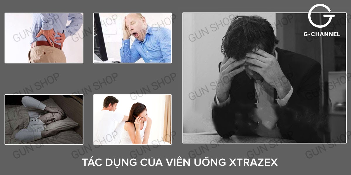 Viên sủi Xtrazex tăng cường sinh lý nam mạnh mẽ hộp 10 viên Viên sủi Xtrazex tăng cường sinh lý nam mạnh mẽ hộp 10 viên