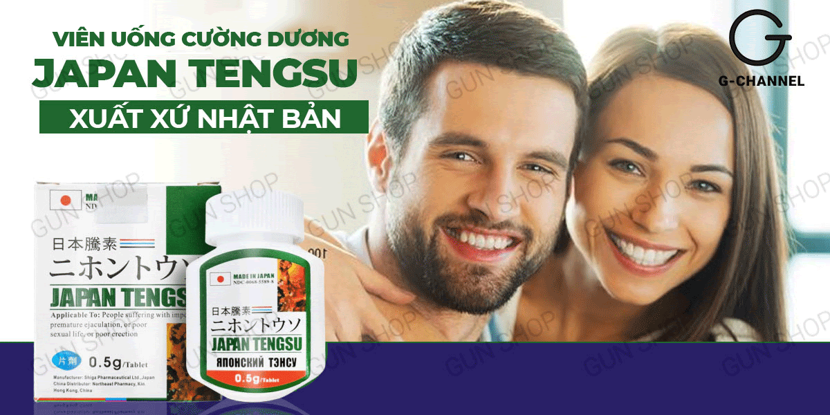 Viên uống Tengsu cường dương tăng sinh lý mạnh mẽ hộp 16 viên