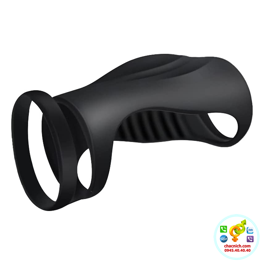 Vòng Cock Ring Silicone cao cấp tăng cường cương cứng chuẩn Mỹ