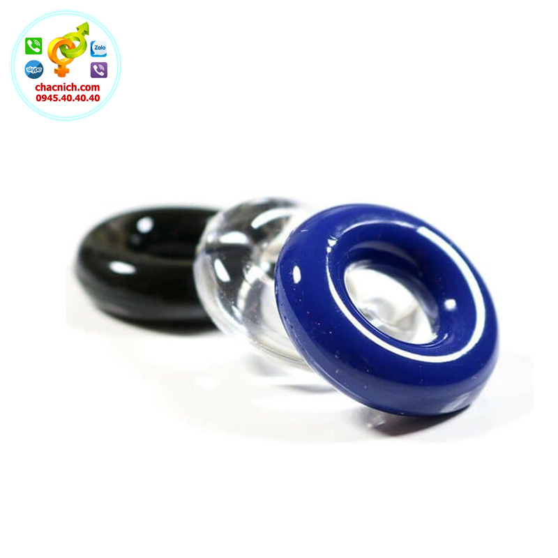 Vòng đeo kéo dài thời gian Stayhard Bộ 3 vòng Cockring Silicone