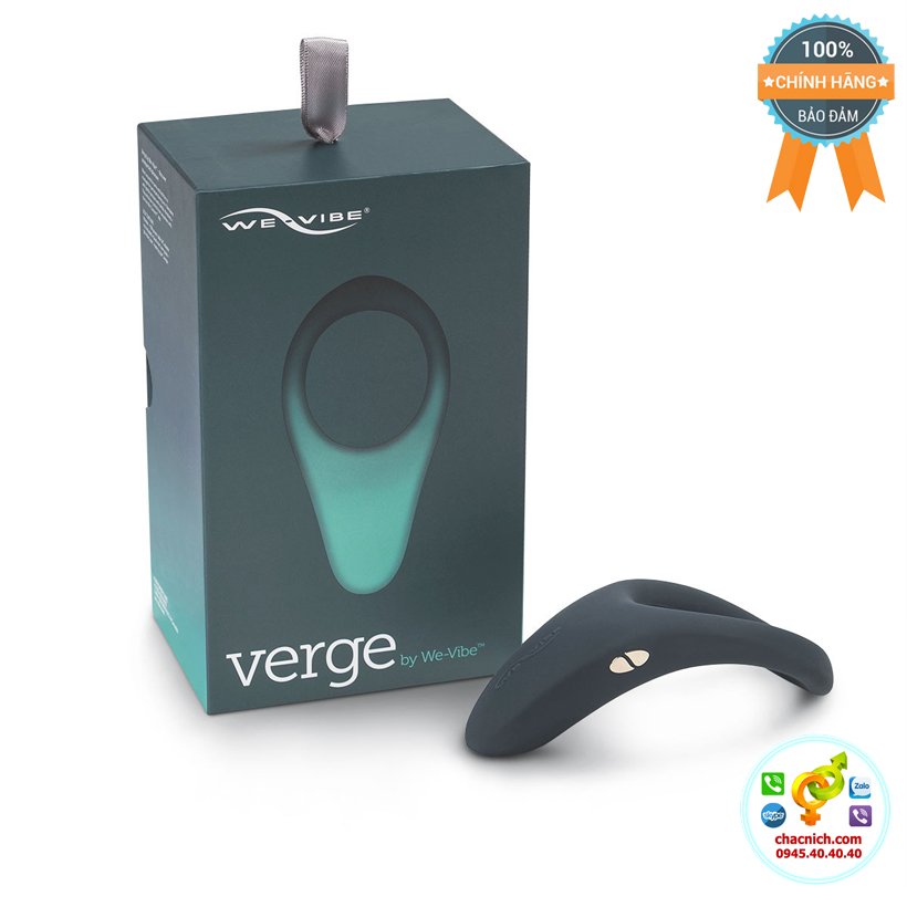 Vòng đeo dương vật We-Vibe Verge cao cấp rung mạnh siêu bền Vòng đeo dương vật We-Vibe Verge cao cấp rung mạnh siêu bền