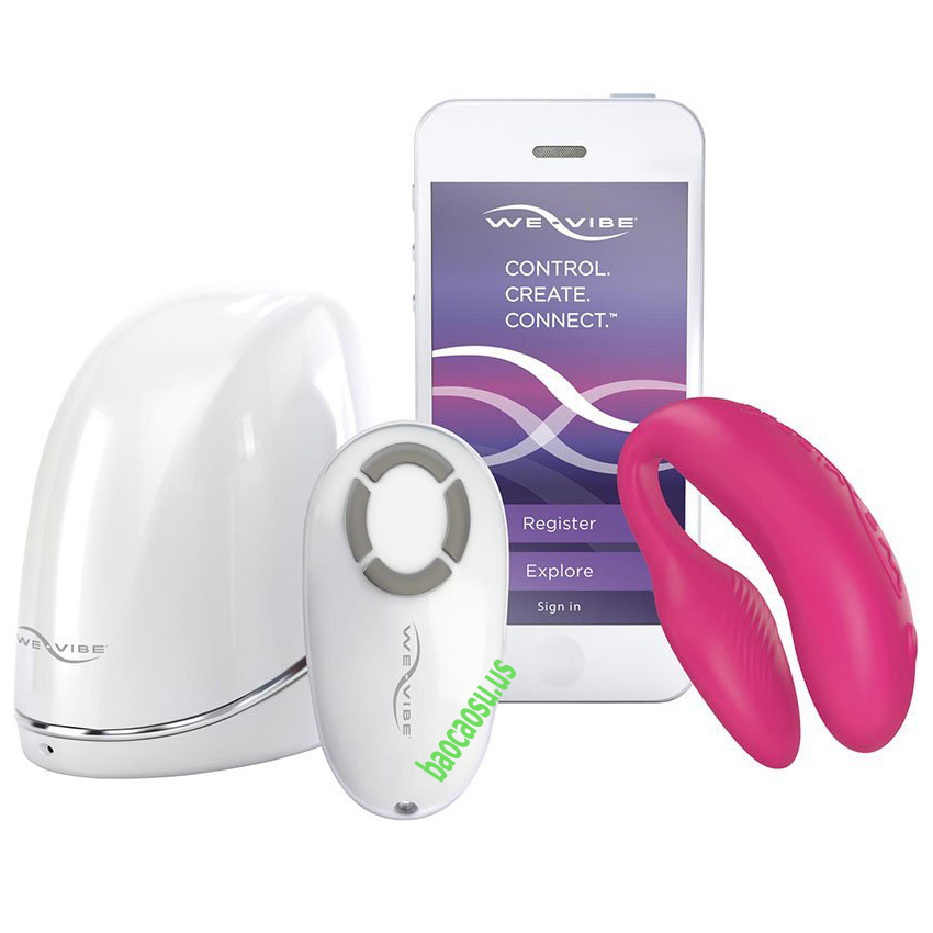 Máy kẹp rung We Vibe 4 Plus điểm G silicone cao cấp chính hãng Mỹ Máy kẹp rung We Vibe 4 Plus điểm G silicone cao cấp chính hãng Mỹ