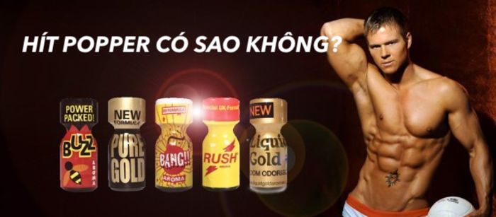 Hít Popper bị nổi mụn xìu phỏng mũi nhiều có sao không? Tác hại gì?