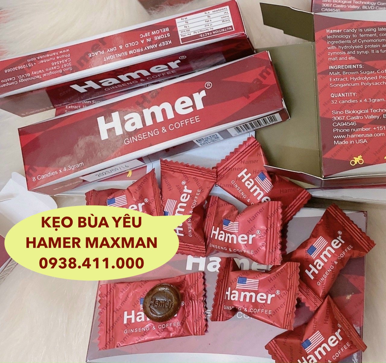 Kẹo bùa yêu Hamer Maxman USA có tốt không? Có tác dụng gì?