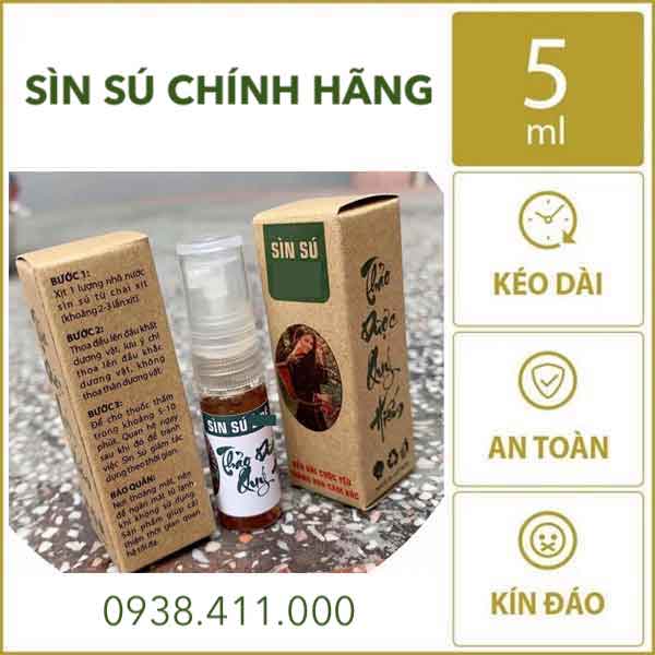 Cao Sìn sú Quảng Ngãi chính hãng dạng xịt Ê Đê Tây Nguyên nguyên chất