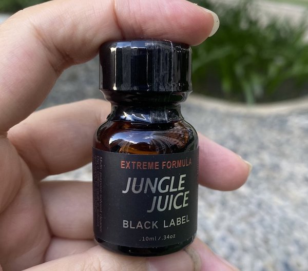 Jungle Juice popper review platinum black label gold label chính hãng Mỹ USA 10ml