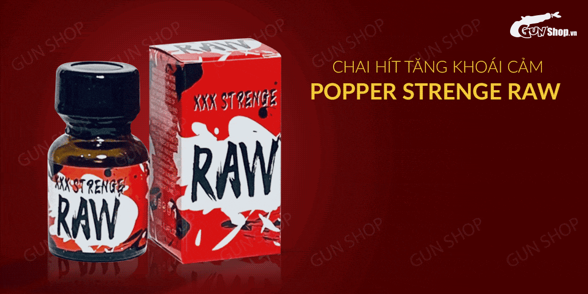  So sánh Chai hít tăng khoái cảm Popper Strenge Raw - Chai 10ml loại tốt