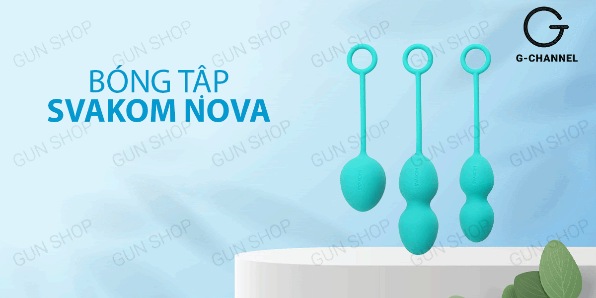  Bỏ sỉ Bóng tập se khít âm đạo chống nước nhỏ gọn an toàn cho da - Svakom Nova hàng mới về