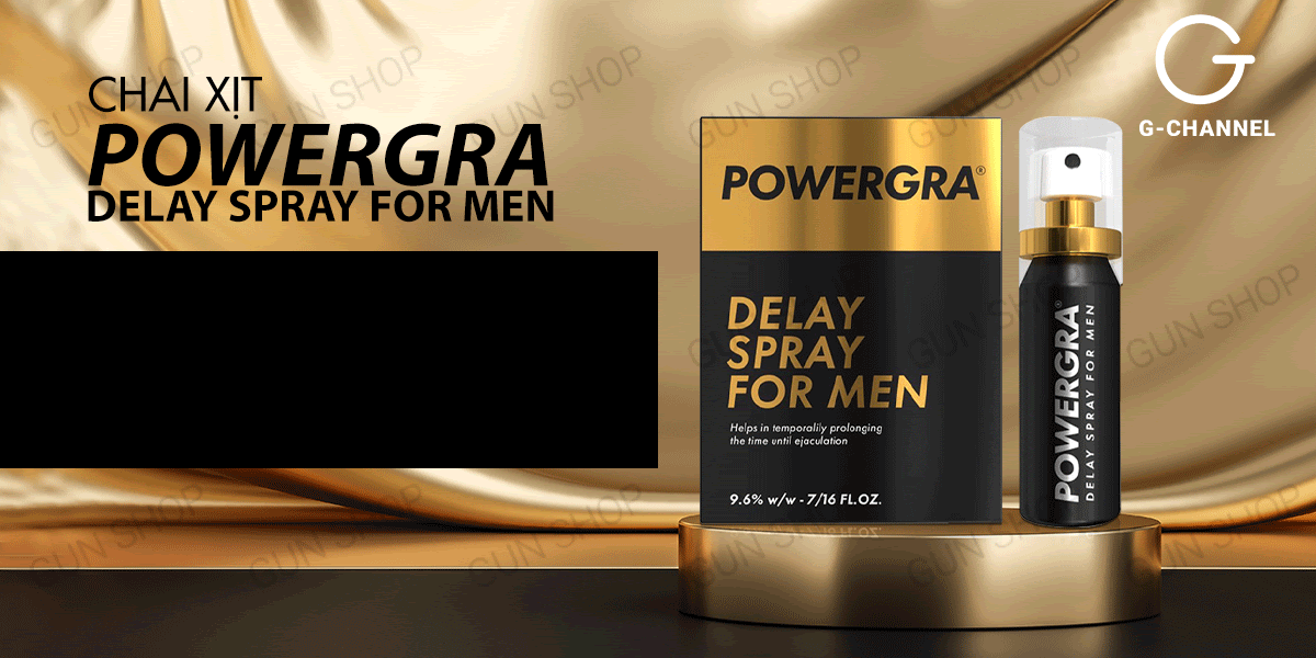  Giá sỉ Chai xịt Mỹ Powergra Delay Spray For Men - Kéo dài thời gian - Chai 13ml giá sỉ