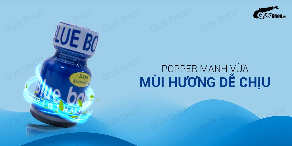 Bảng giá Popper Blue Boy Original 10ml chính hãng Mỹ USA PWD giá sỉ