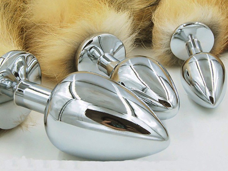  Bỏ sỉ Đồ chơi kích hậu inox đuôi chồn loại tốt