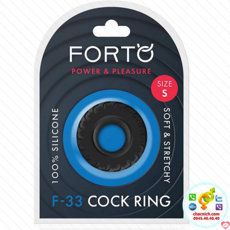 Vòng cockring Forto chống xuất tinh sớm tăng cường cương cứng 