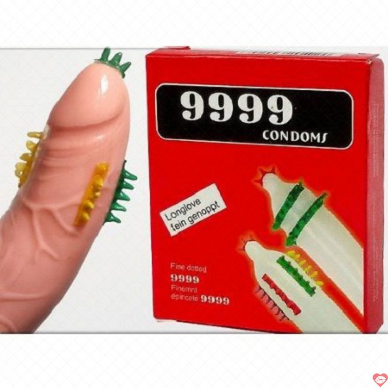 Bao cao su 9999 gai silicon kích thích, kéo dài thời gian quyến rũ 
