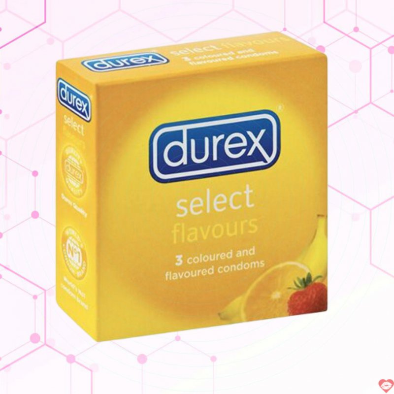 Bao cao su Durex hương trái cây thơm mát an toàn tiện ích 
