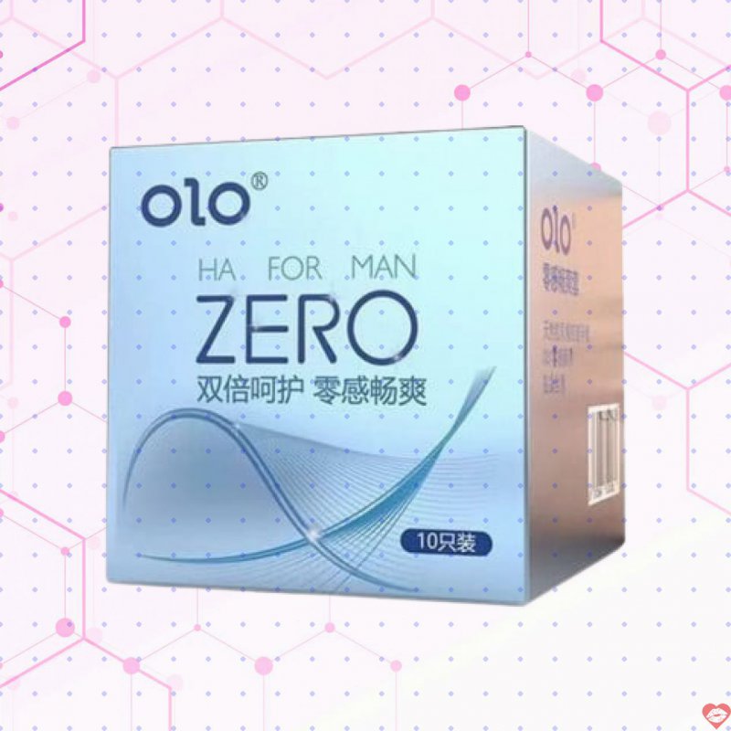 Bao cao su OLO 0.01 siêu mỏng nhiều gel bôi trơn Hộp 10 cái tốt 