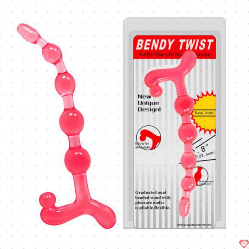 Dụng cụ mát xa hậu môn Baile Bendy Twist tăng khoái cảm, thoải mái 