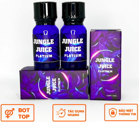  Địa chỉ bán Chai hít tăng khoái cảm Popper Jungle Juice Platium - Chai 10ml tăng khoái cảm giá sỉ