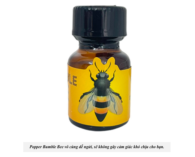 Bán Popper Bumble Bee con ong vàng 10ml chai hít tăng khoái cảm Mỹ hàng xách tay