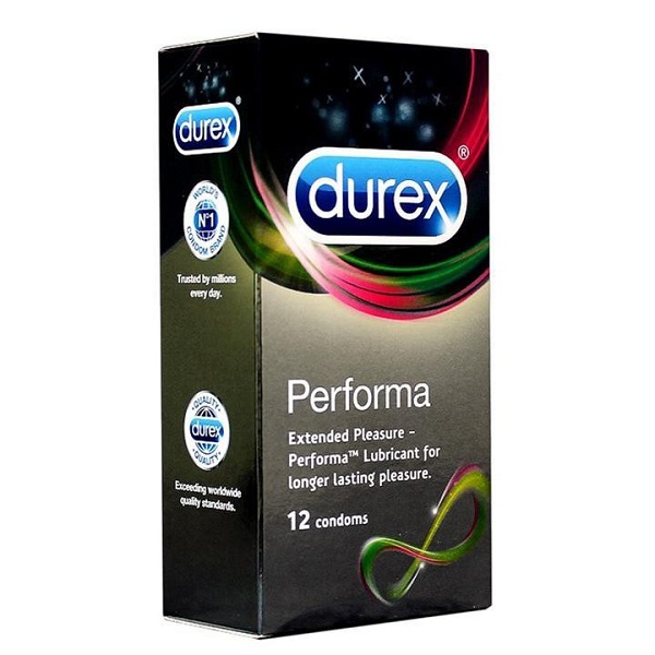  Shop bán Bao cao su Durex Performa nâng cao hiệu quả đời sống tình dục chính hãng