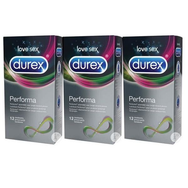  Shop bán Bao cao su Durex Performa nâng cao hiệu quả đời sống tình dục chính hãng