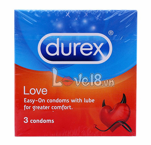  Nhập sỉ Bao Cao Su Nhiều Chất Bôi Trơn Durex Love – giá rẻ