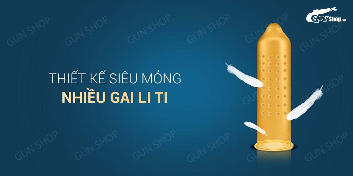  Shop bán Bao cao su OLO 0.01 Đồng Hồ Vàng - Kéo dài thời gian - Hộp 10 cái giá rẻ