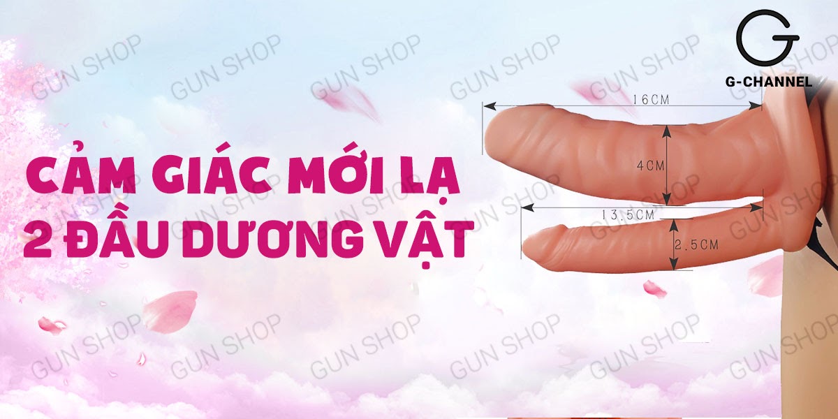  Bảng giá Dương vật giả 2 đầu rung dây đeo pin - Lovetoy Unisex Hollow có tốt không?