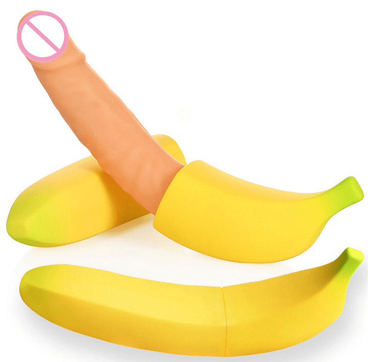  Địa chỉ bán Moylan Banana Dương vật giả nguỵ trang hình trái chuối 7 chế độ rung loại tốt