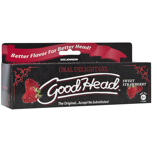  Nhập sỉ Gel bôi trơn nuốt được Good Head hương dâu ngọt ngào cho màn oral sex nóng bỏng giá tốt