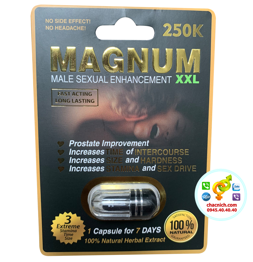  Kho sỉ Viên Uống Cường Dương và Tăng Kích Thước Cậu Nhỏ Magnum XXL 250k tốt nhất