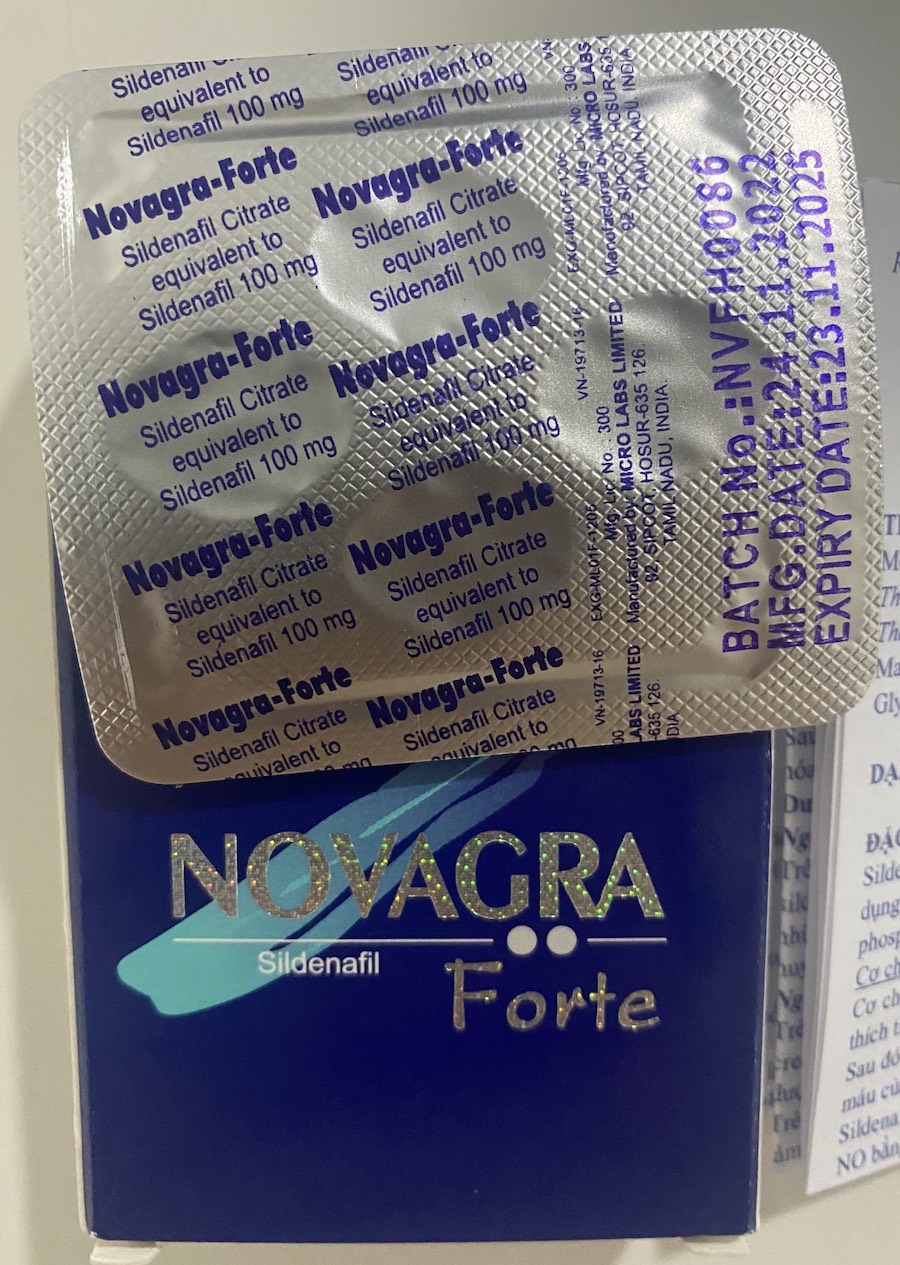  Địa chỉ bán Thuốc Novagra Forte 100mg cương dương Ấn Độ chống xuất tinh sớm tăng sinh lý giá tốt