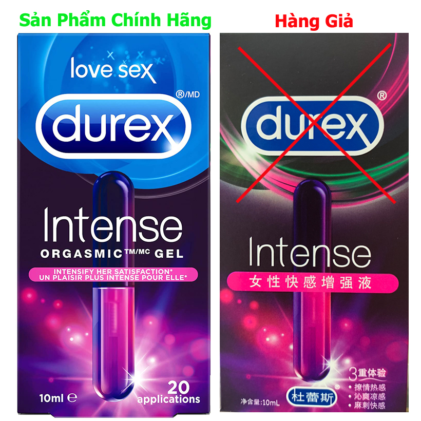  Cửa hàng bán Gel durex intense organic tăng khoái cảm nữ hàng xách tay