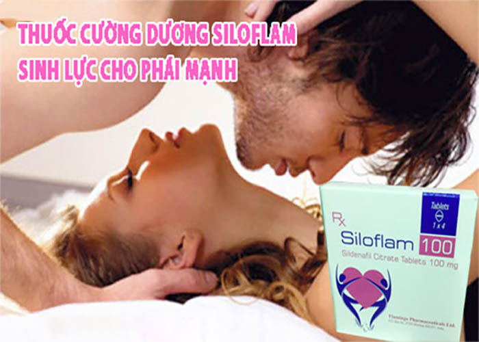  Đánh giá Viên uống SILOFLAM 100MG thuốc cường dương dành cho nam giới trị xuất tinh sớm kéo dài thời gian quan hàng xách tay