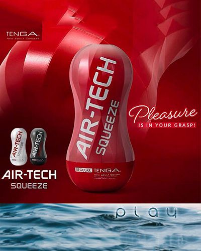  So sánh Tenga Airtech Squeeze 3 màu và cấu trúc sung sướng riêng biệt hàng xách tay