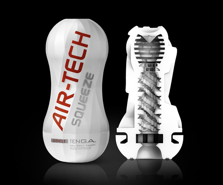  So sánh Tenga Airtech Squeeze 3 màu và cấu trúc sung sướng riêng biệt hàng xách tay