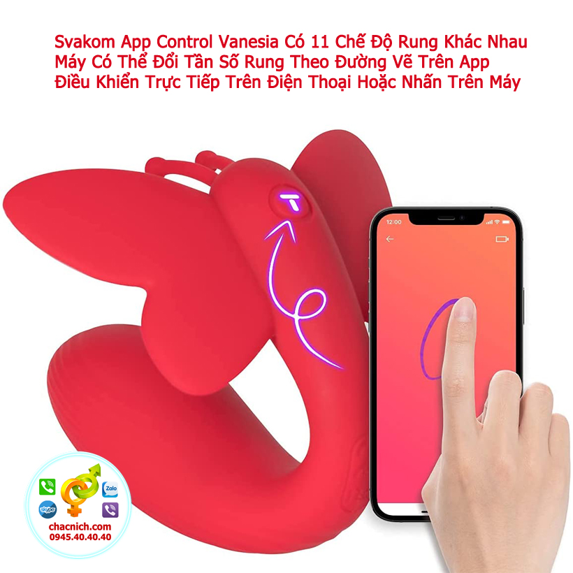  Đại lý Máy rung cánh bướm đa chức năng App Control Vanesia nhập khẩu